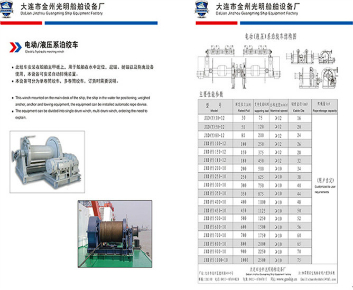 電動(dòng)液壓系泊絞車(chē)